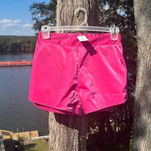 Women’s Pink Reflective Short - Size Medium- NWT